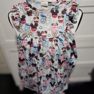 Girls disney themed dress